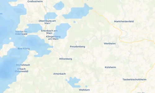Regenradar Vorschaubild - Aktuelle Niederschläge in Freudenberg und Umgebung