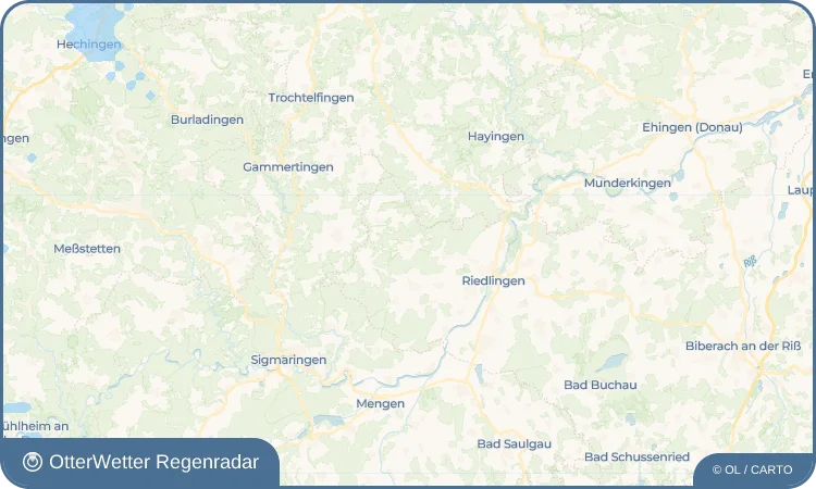 Widget-Vorschau für Friedingen Wetter-Widget-Vorschau mit Vorhersagedaten für Friedingen