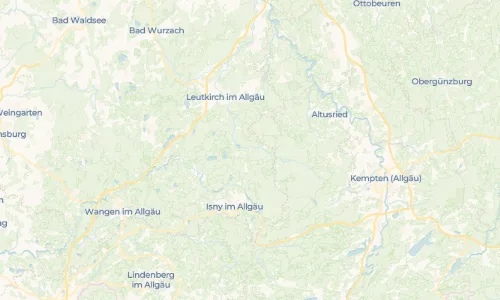 Regenradar Vorschaubild - Aktuelle Niederschläge in Friesenhofen und Umgebung