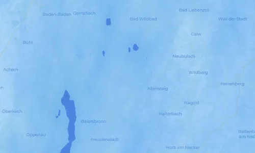 Regenradar Vorschaubild - Aktuelle Niederschläge in Fünfbronn und Umgebung