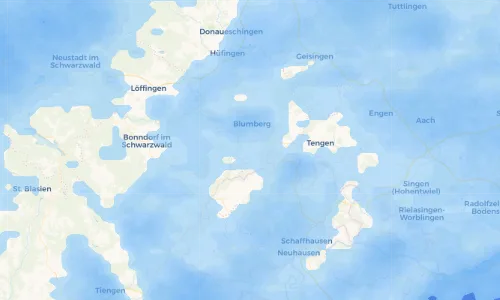 Regenradar Vorschaubild - Aktuelle Niederschläge in Fützen und Umgebung