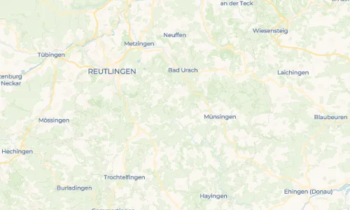 Regenradar Vorschaubild - Aktuelle Niederschläge in Gächingen und Umgebung