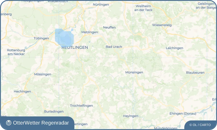 Widget-Vorschau für Gächingen Wetter-Widget-Vorschau mit Vorhersagedaten für Gächingen