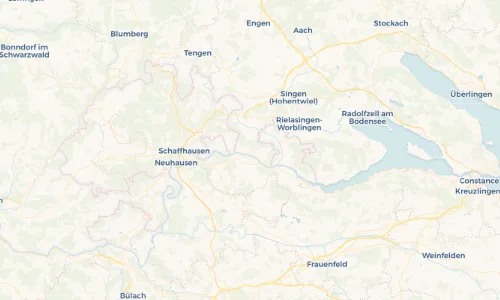 Regenradar Vorschaubild - Aktuelle Niederschläge in Gailingen am Hochrhein und Umgebung