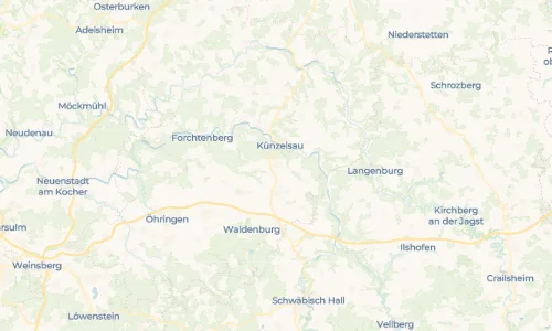 Regenradar Vorschaubild - Aktuelle Niederschläge in Gaisbach und Umgebung