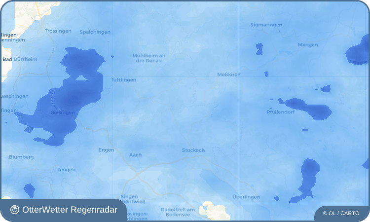 OtterWetter Regenradar-Widget Gallmannsweil