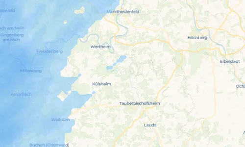 Regenradar Vorschaubild - Aktuelle Niederschläge in Gamburg und Umgebung