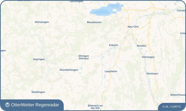 OtterWetter Regenradar-Widget Gamerschwang
