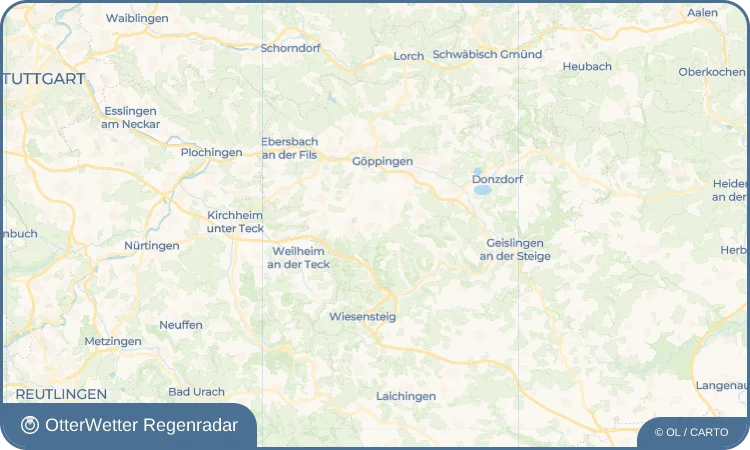 Widget-Vorschau für Gammelshausen Wetter-Widget-Vorschau mit Vorhersagedaten für Gammelshausen