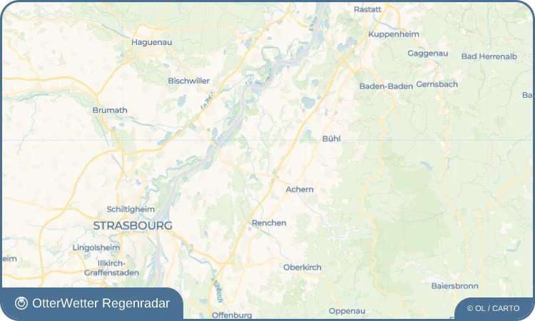 Wetter-Widget-Vorschau mit Vorhersagedaten für Gamshurst