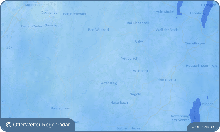 OtterWetter Regenradar-Widget Gaugenwald