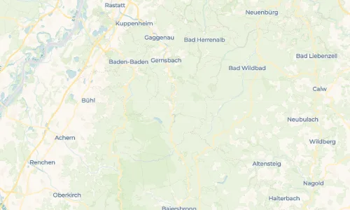 Regenradar Vorschaubild - Aktuelle Niederschläge in Gausbach und Umgebung