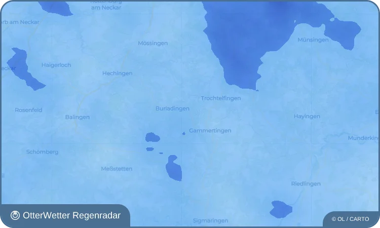 Wetter-Widget-Vorschau mit Vorhersagedaten für Gauselfingen