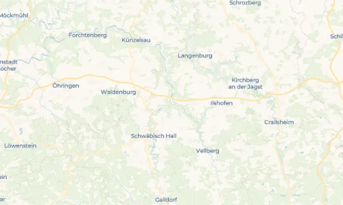 Regenradar Vorschaubild - Aktuelle Niederschläge in Geislingen am Kocher und Umgebung