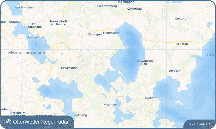 Widget-Vorschau für Geißelhardt Wetter-Widget-Vorschau mit Vorhersagedaten für Geißelhardt