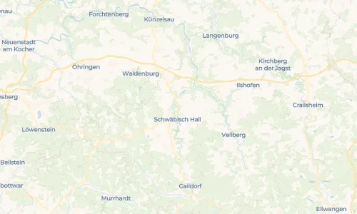 Regenradar Vorschaubild - Aktuelle Niederschläge in Gelbingen und Umgebung