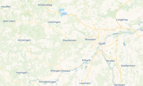 Regenradar Gerhausen: aktuelle Niederschläge in Gerhausen und Umgebung, Stand 20. Oktober 2026 um 8:55 Uhr