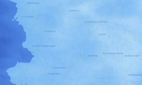 Regenradar Vorschaubild - Aktuelle Niederschläge in Gerichtstetten und Umgebung