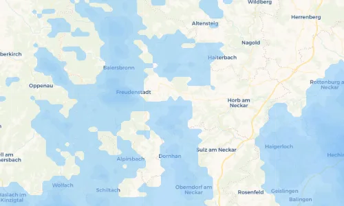 Regenradar Vorschaubild - Aktuelle Niederschläge in Glatten und Umgebung