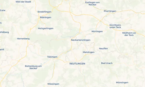 Regenradar-Vorschau: aktuelle Niederschläge in Gniebel und Umgebung