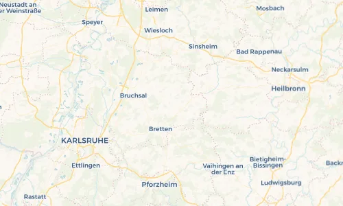 Regenradar Vorschaubild - Aktuelle Niederschläge in Gochsheim und Umgebung