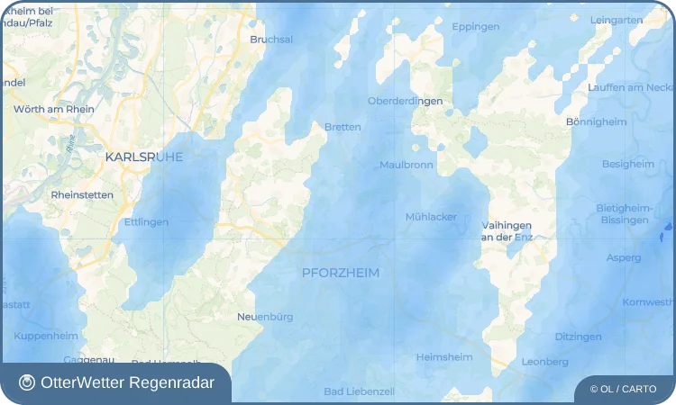 Widget-Vorschau für Göbrichen Wetter-Widget-Vorschau mit Vorhersagedaten für Göbrichen