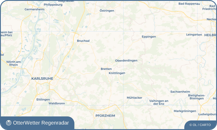 OtterWetter Regenradar-Widget Gölshausen