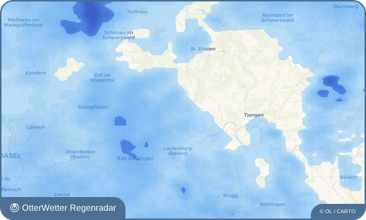 OtterWetter Regenradar-Widget Görwihl