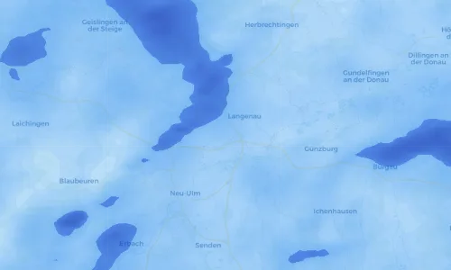 Regenradar Vorschaubild - Aktuelle Niederschläge in Göttingen und Umgebung