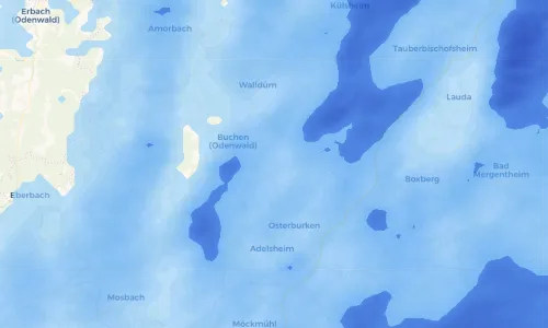Regenradar Vorschaubild - Aktuelle Niederschläge in Götzingen und Umgebung