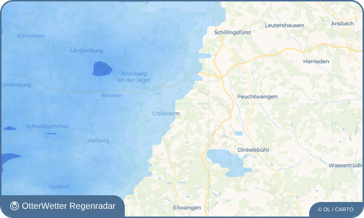 OtterWetter Regenradar-Widget Goldbach