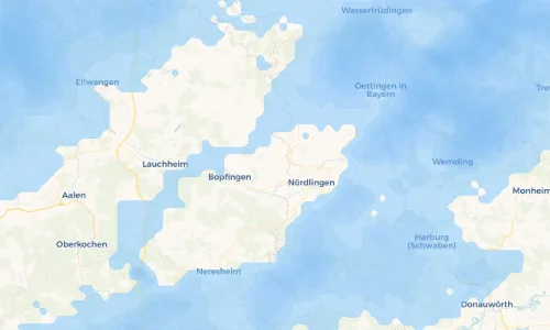 Regenradar Vorschaubild - Aktuelle Niederschläge in Goldburghausen und Umgebung