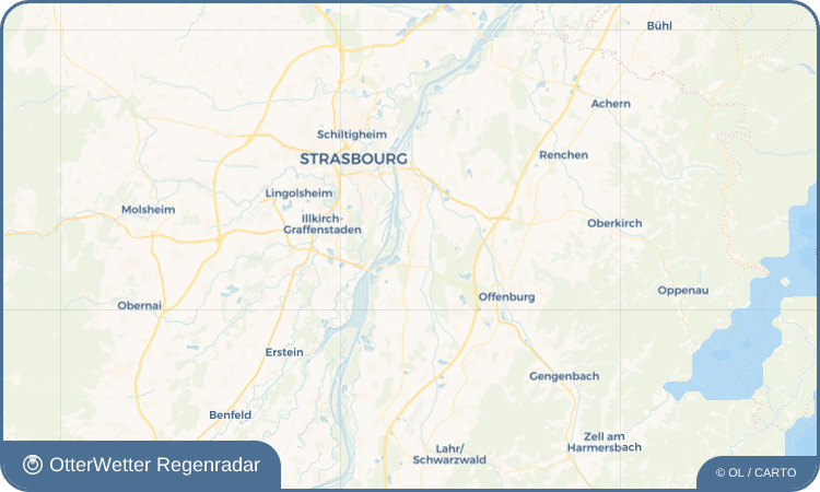 OtterWetter Regenradar-Widget Goldscheuer