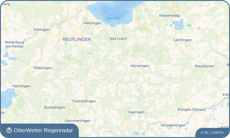 OtterWetter Regenradar-Widget Gomadingen