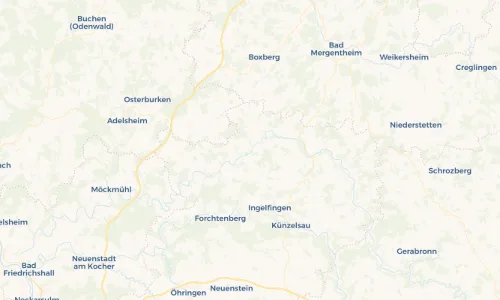 Regenradar Vorschaubild - Aktuelle Niederschläge in Gommersdorf und Umgebung