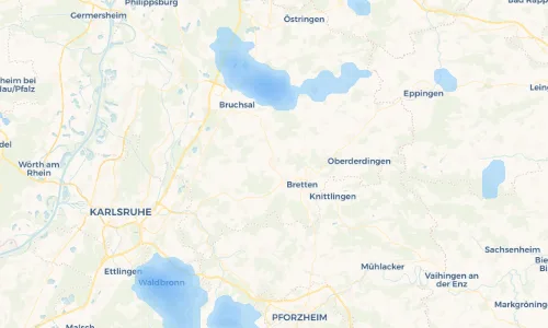 Regenradar Vorschaubild - Aktuelle Niederschläge in Gondelsheim und Umgebung