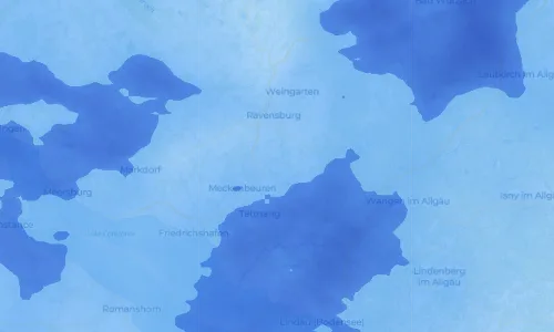 Regenradar Gornhofen: aktuelle Niederschläge in Gornhofen und Umgebung, Stand 22. Oktober 2026 um 13:40 Uhr