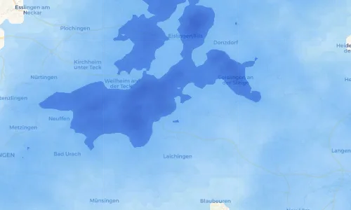 Regenradar Vorschaubild - Aktuelle Niederschläge in Gosbach und Umgebung