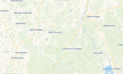 Regenradar Gospoldshofen: aktuelle Niederschläge in Gospoldshofen und Umgebung, Stand 26. Oktober 2026 um 16:40 Uhr