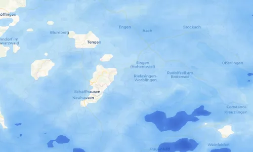 Regenradar Vorschaubild - Aktuelle Niederschläge in Gottmadingen und Umgebung