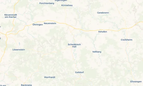 Regenradar Vorschaubild - Aktuelle Niederschläge in Gottwollshausen und Umgebung