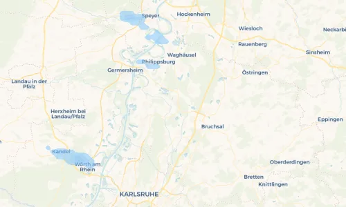 Regenradar Vorschaubild - Aktuelle Niederschläge in Graben-Neudorf und Umgebung