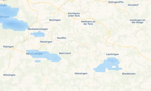 Regenradar-Vorschau: aktuelle Niederschläge in Grabenstetten und Umgebung