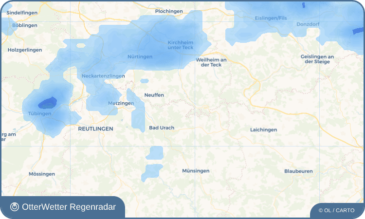 Wetter-Widget-Vorschau mit Vorhersagedaten für Grabenstetten