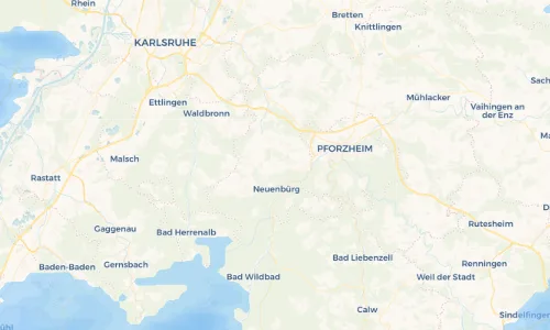 Regenradar Vorschaubild - Aktuelle Niederschläge in Gräfenhausen und Umgebung