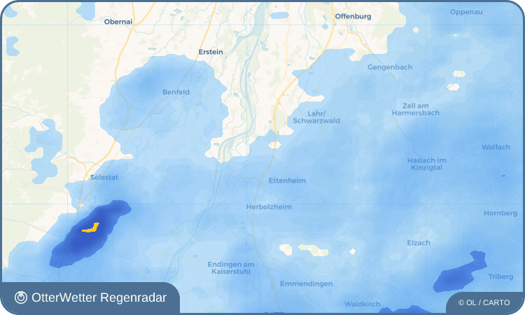 OtterWetter Regenradar-Widget Grafenhausen
