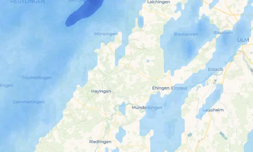 Regenradar Vorschaubild - Aktuelle Niederschläge in Granheim und Umgebung