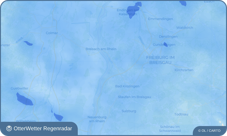 OtterWetter Regenradar-Widget Grezhausen