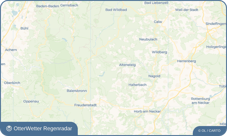 Wetter-Widget-Vorschau mit Vorhersagedaten für Grömbach