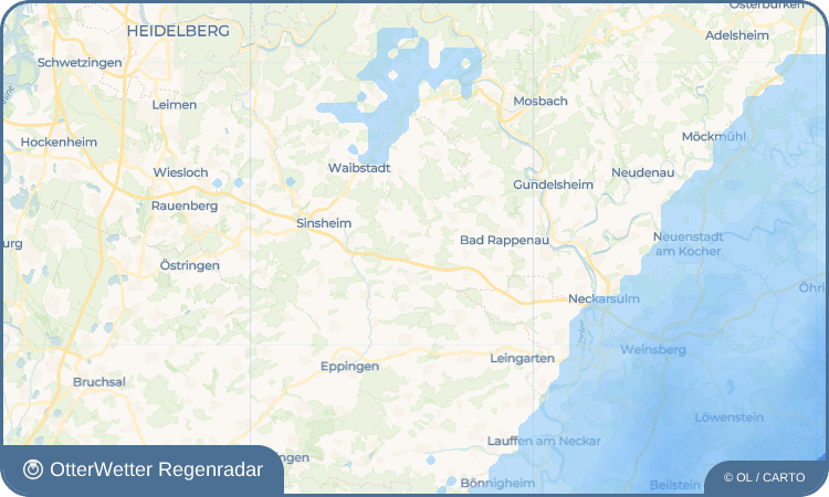 OtterWetter Regenradar-Widget Grombach
